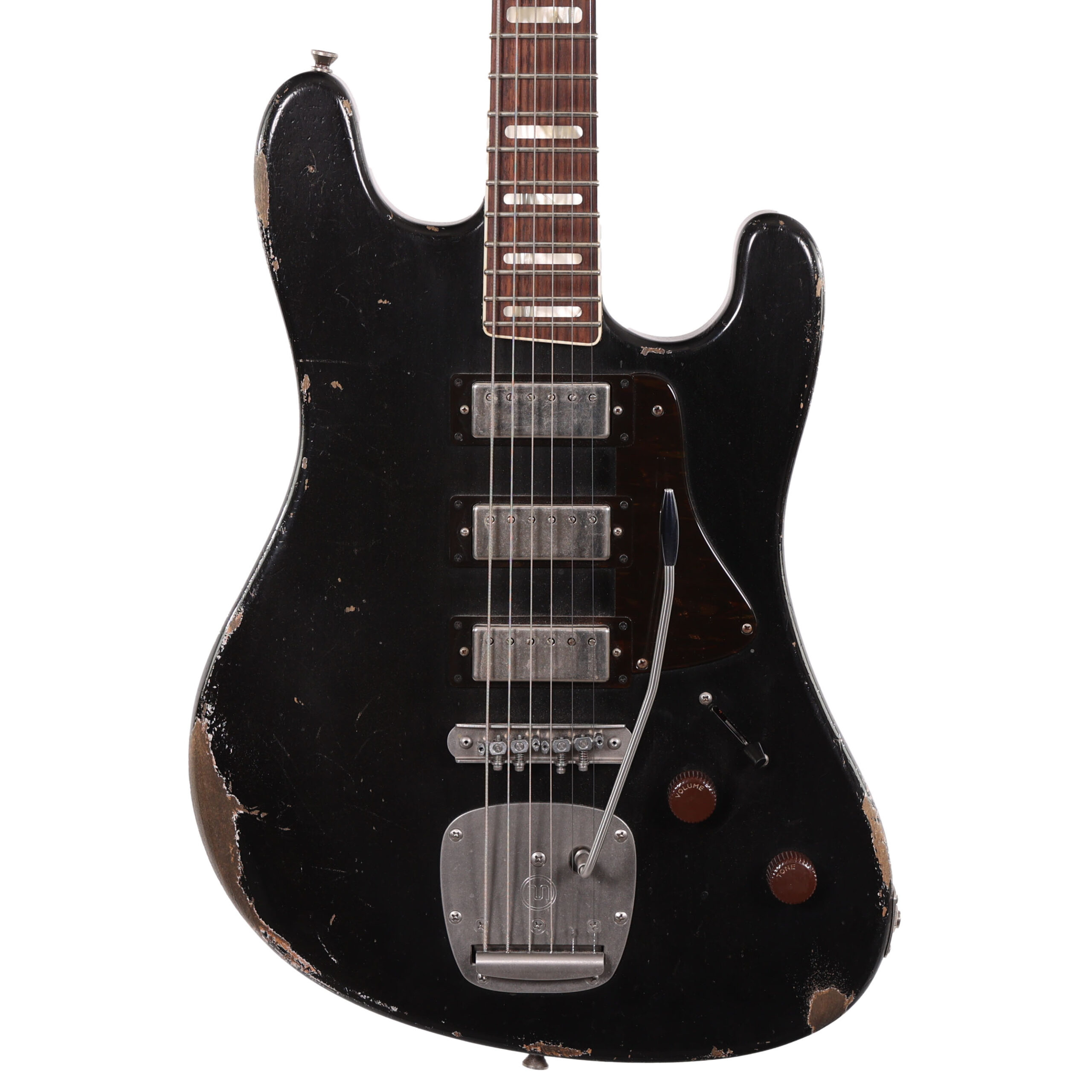 Second Hand Castedosa Conchers Baritone Guitar in Black 025