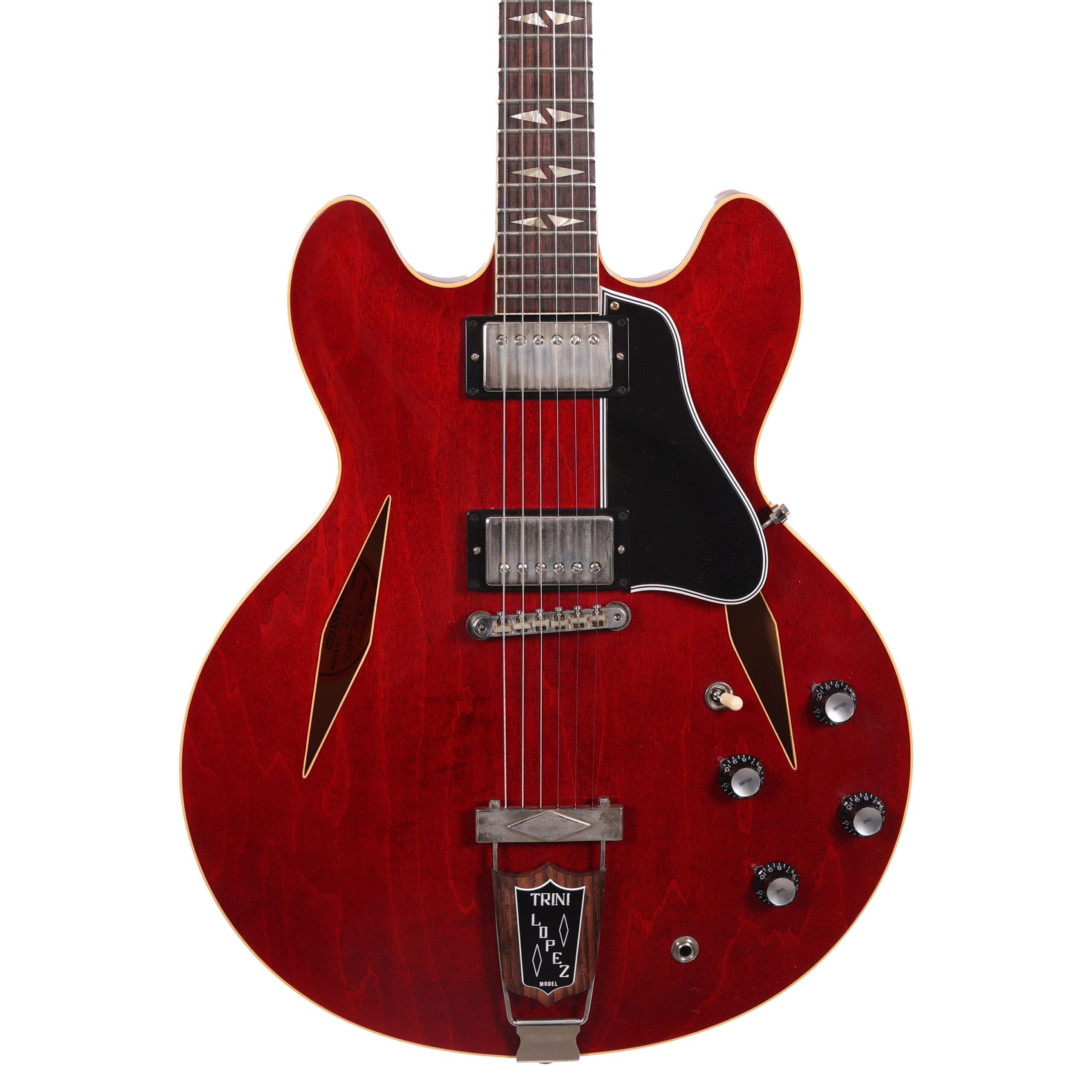 Second Hand Gibson Custom Shop Trini Lopez in Cherry Red 108