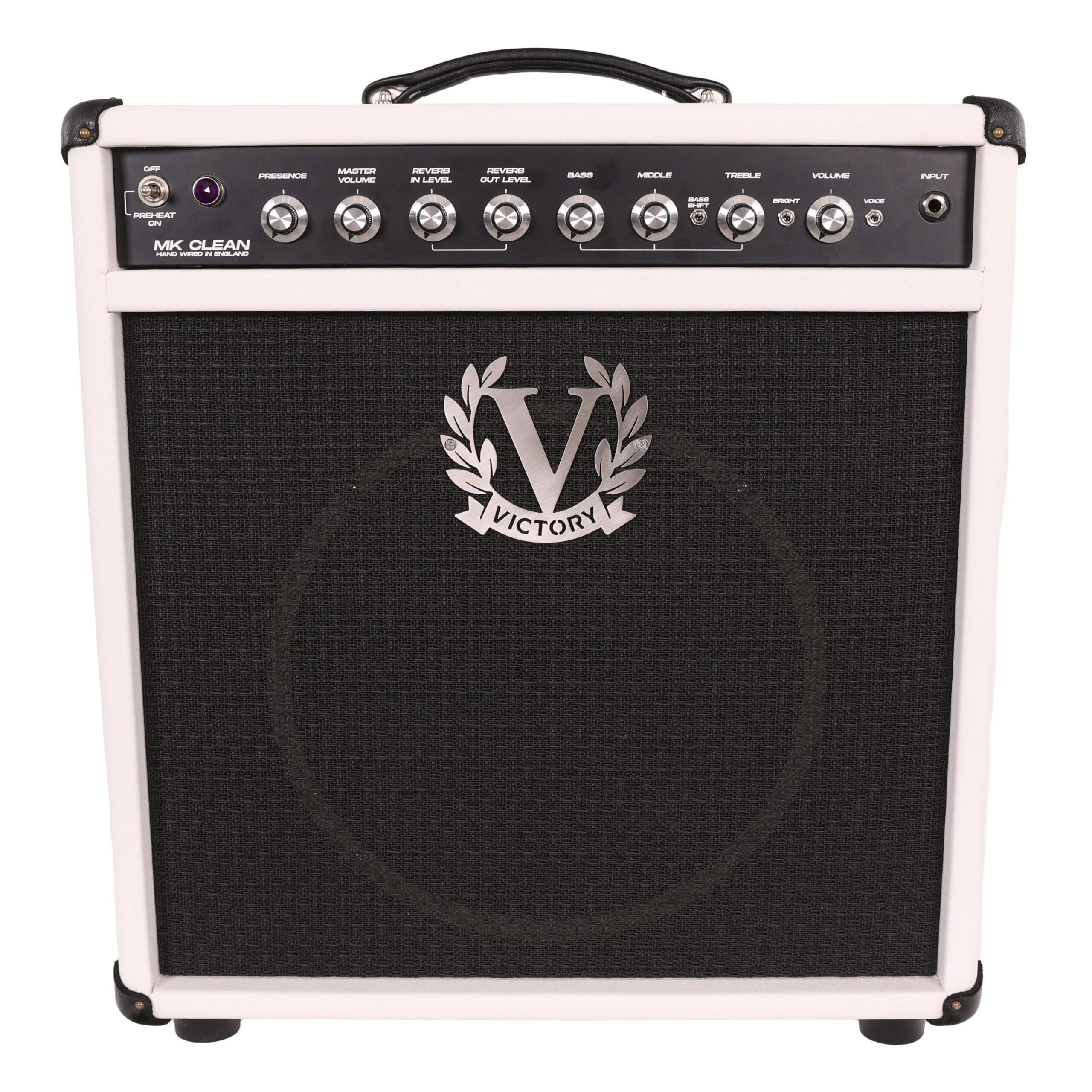 Second Hand Victory MK Clean 1x12 Combo in White with Black Faceplate & Grille 143