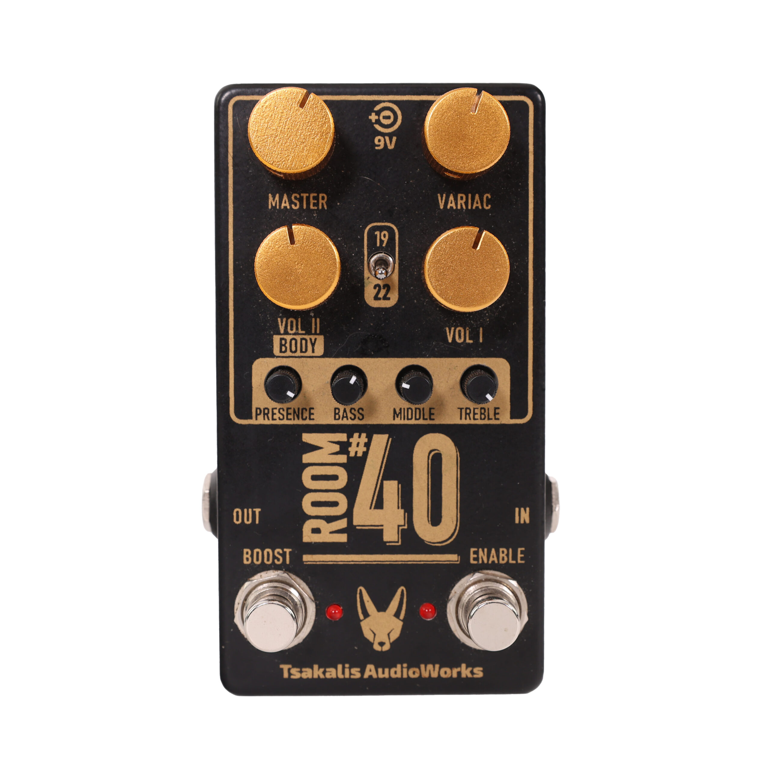 Second Hand Tsakalis Audioworks Room 40 Overdrive Pedal 163