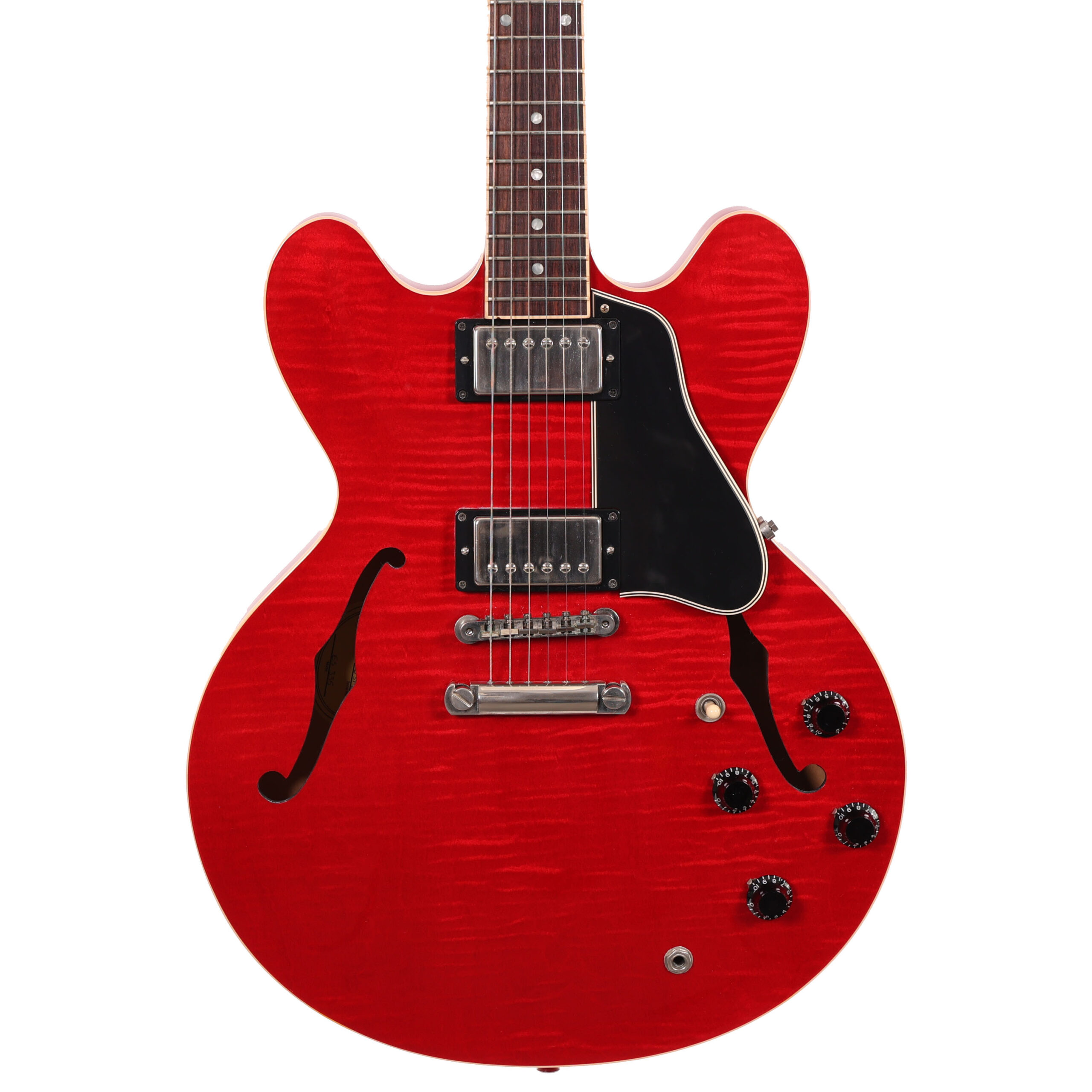 Second Hand 2002 Gibson ES-335 Semi-Hollow Electric Guitar in Figured Cherry 167