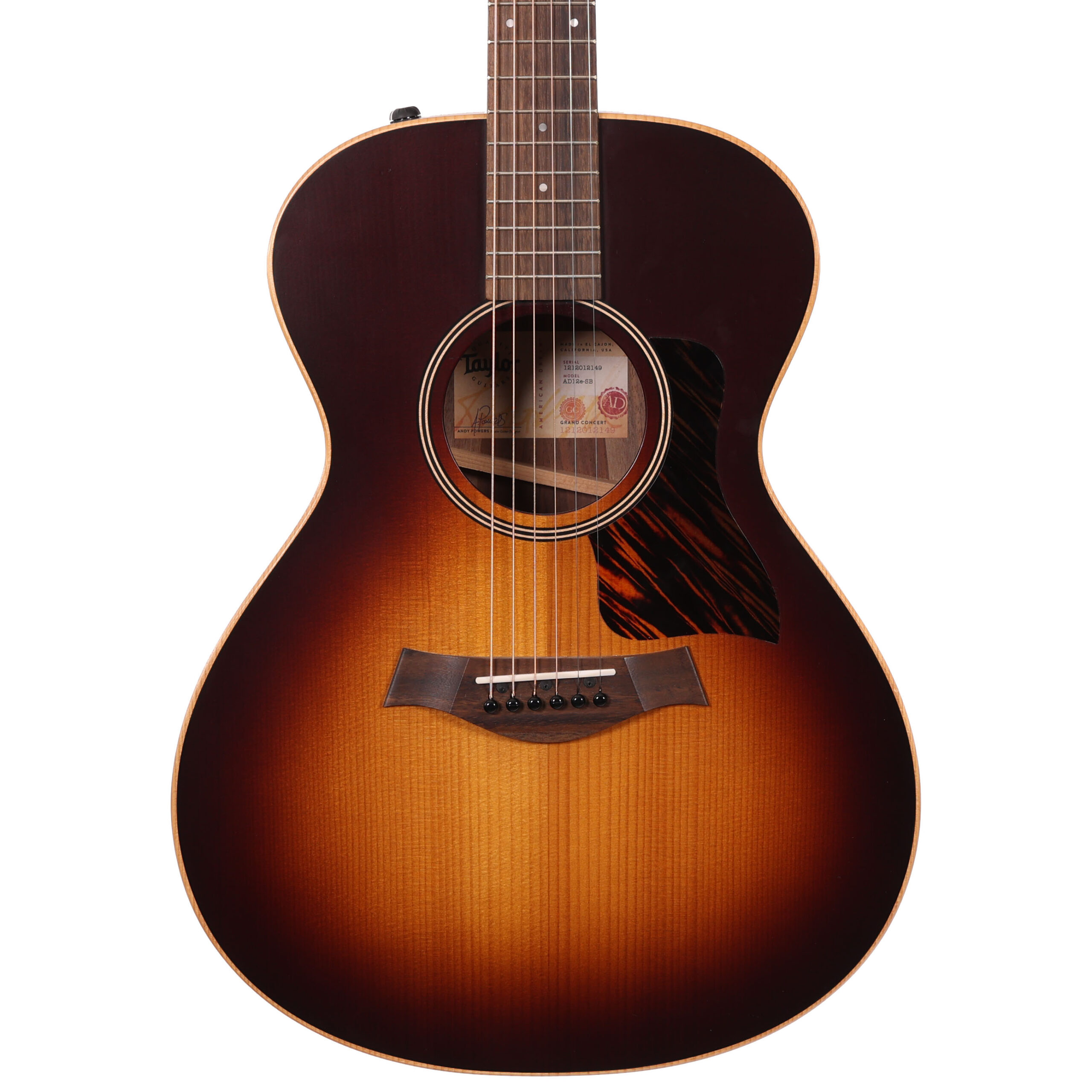 Second Hand Taylor American Dream AD12E Electro Acoustic in Sunburst 168