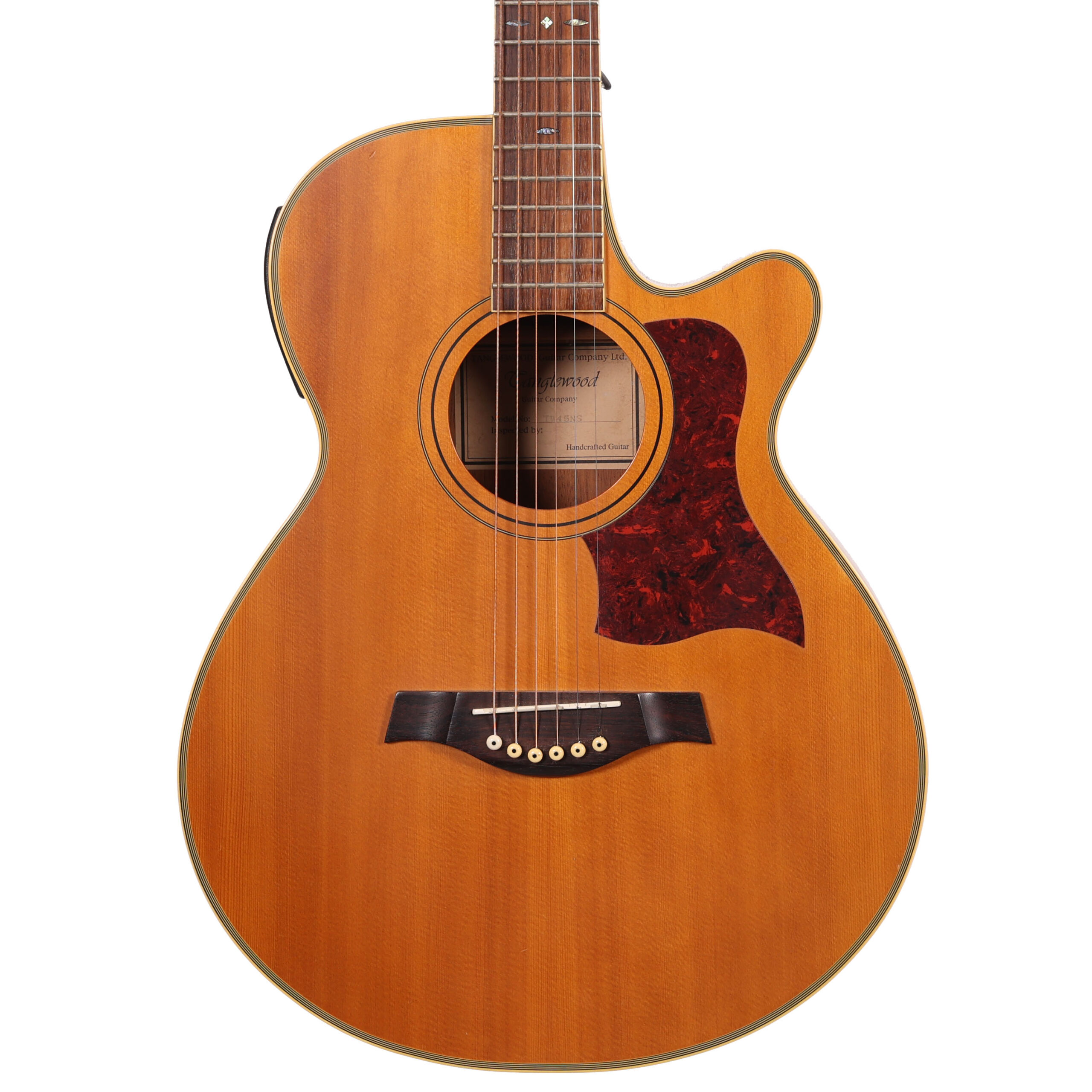 Second Hand Tanglewood TW45NS Super Folk Electro Acoustic in Natural Satin 024
