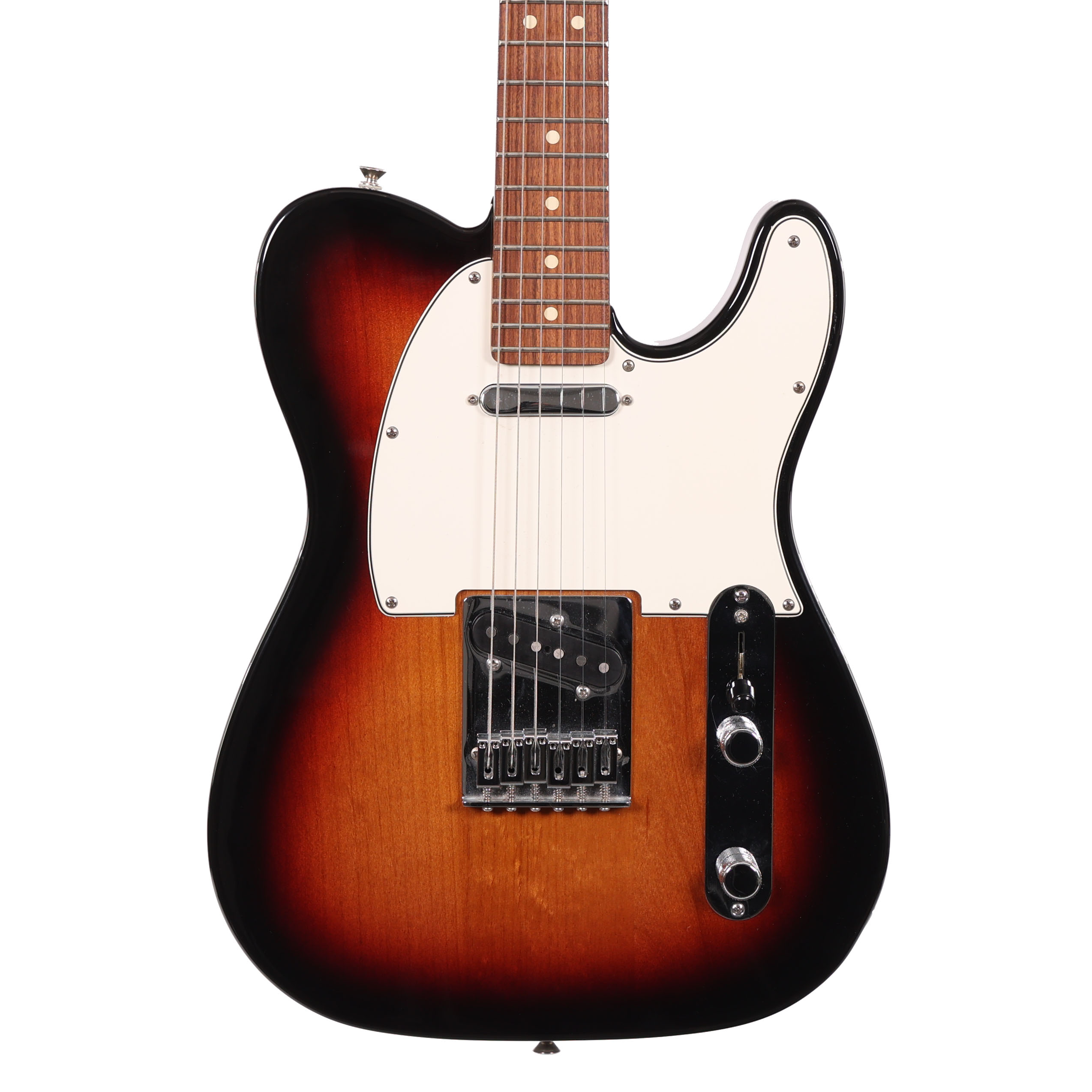 Second Hand Fender Mexican Telecaster in Sunburst with Spare Pickguard 165