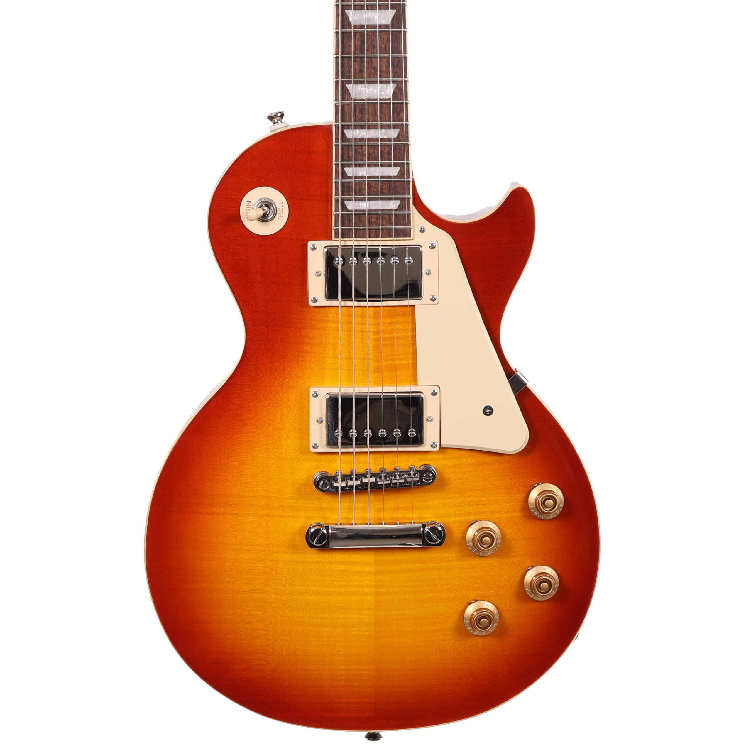 Second Hand Epiphone Les Paul Standard Electric Guitar in Washed Cherry Sunburst with Gig Bag 587
