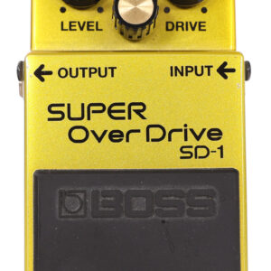 Second Hand Boss 50th Anniversary SD-1 Super Overdrive Pedal 628