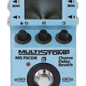 Second Hand Zoom MS-70CDR MultiStomp Chorus, Delay & Reverb Pedal 629