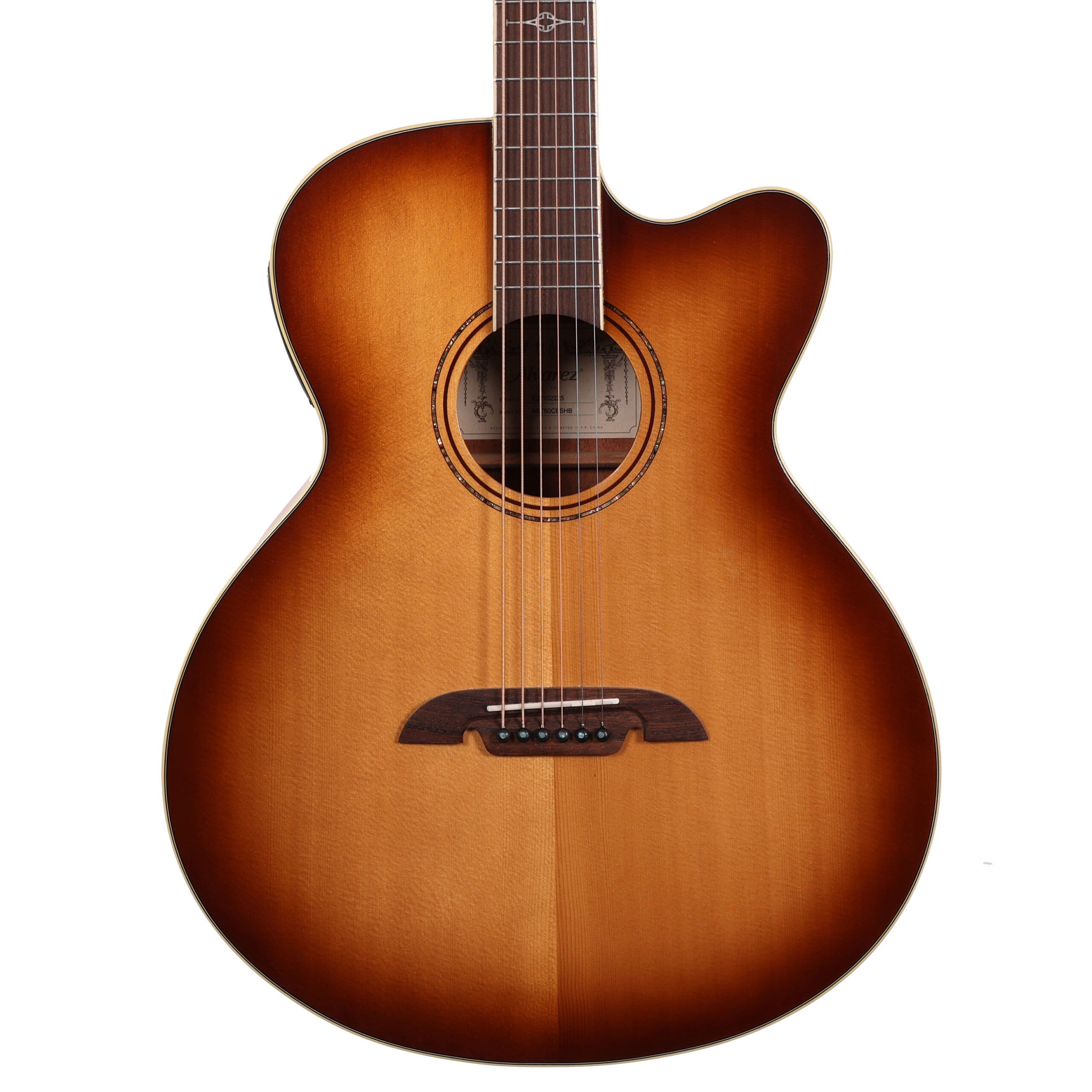 Second Hand Alvarez Baritone Jumbo Acoustic Guitar 458