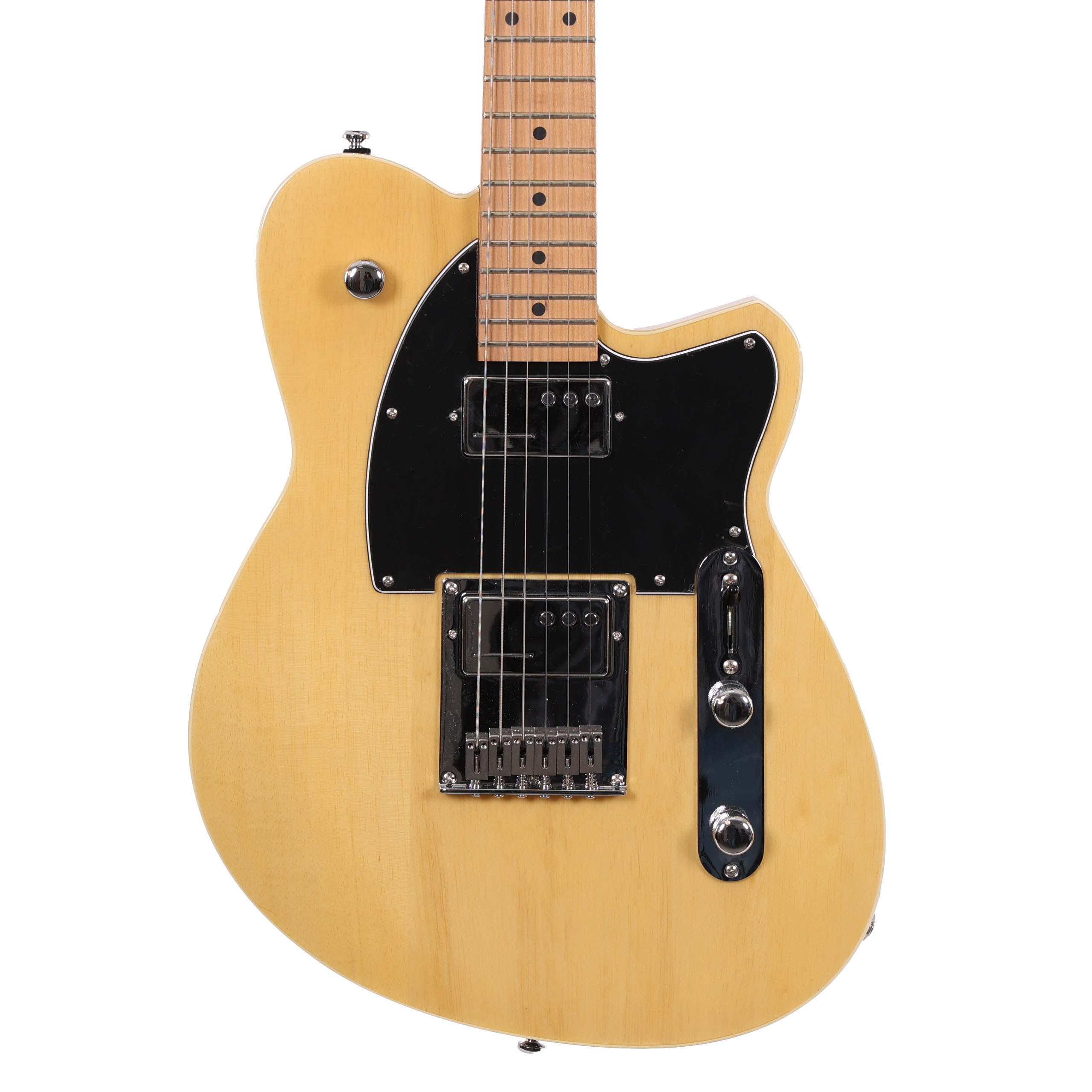 Second Hand Reverend Crosscut Electric Guitar in Natural with Case 550