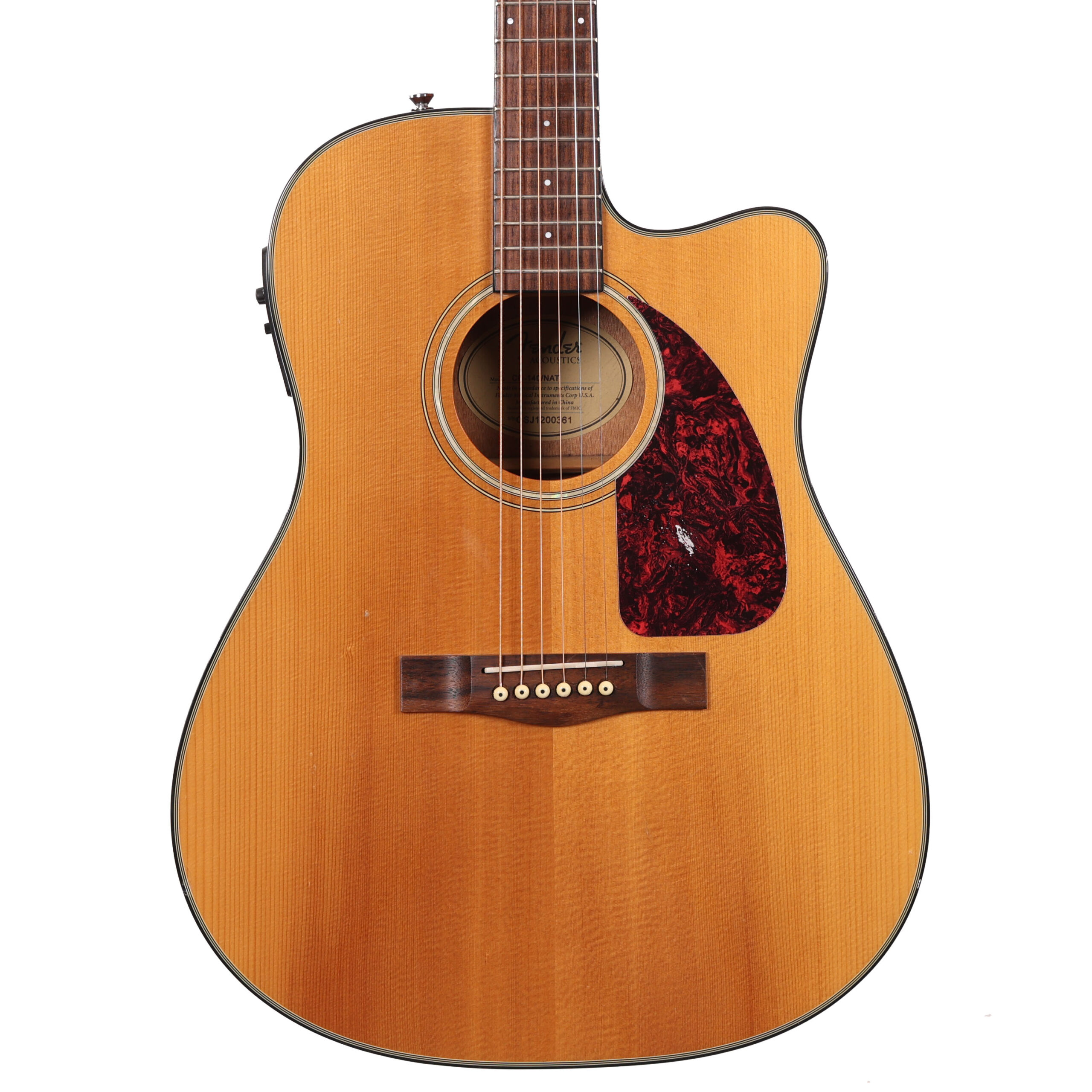 Second Hand Fender CD-140 Electro Acoustic in Natural 586