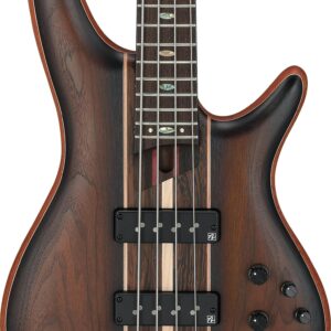 Ibanez SR1350B-DUF Premium Bass Guitar in Dual Mocha Burst Flat