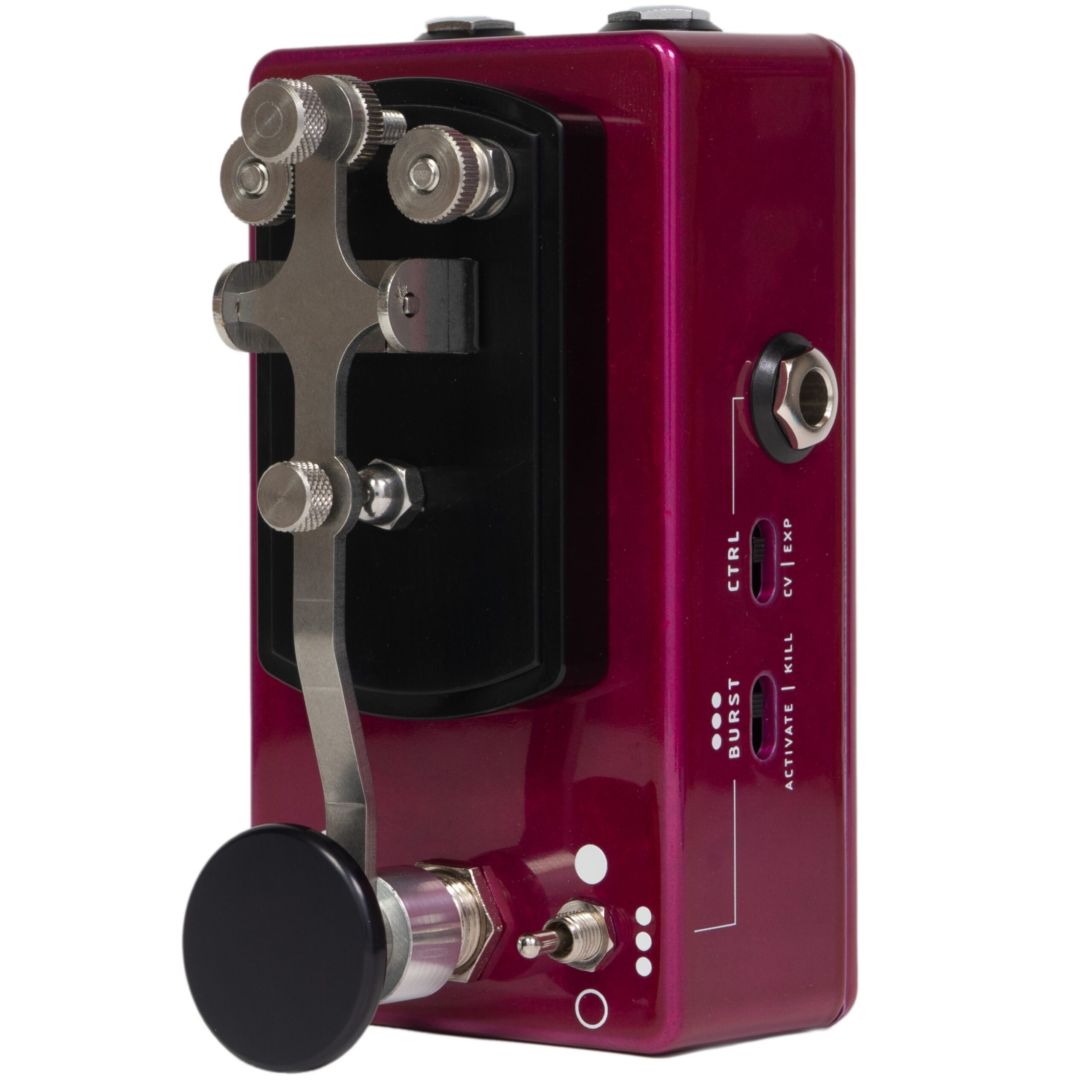 CopperSound Telegraph V2 Autostutter & Killswitch Pedal In Summer Punch