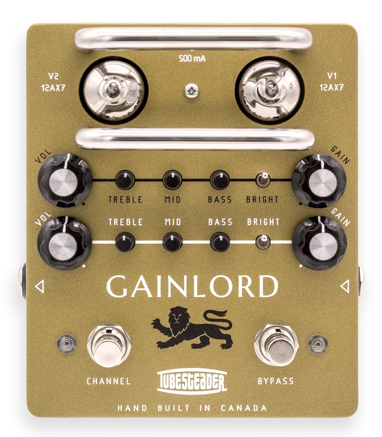 Tubesteader GAINLORD Dual Channel Tube Preamp Pedal