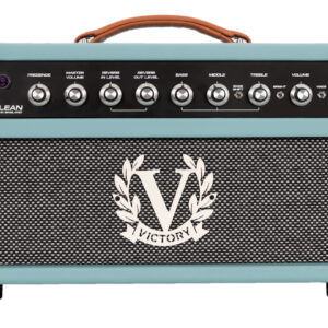 Victory MK Clean 100w Hand-Wired Valve Amp Head in Aqua