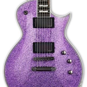 ESP E-II Eclipse DB Electric Guitar in Purple Sparkle