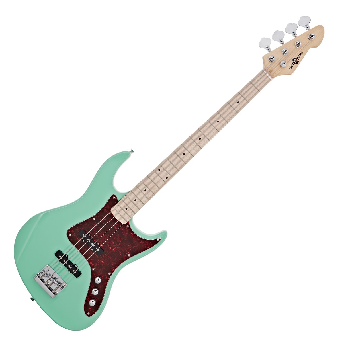 LA II Bass Guitar Seafoam Green