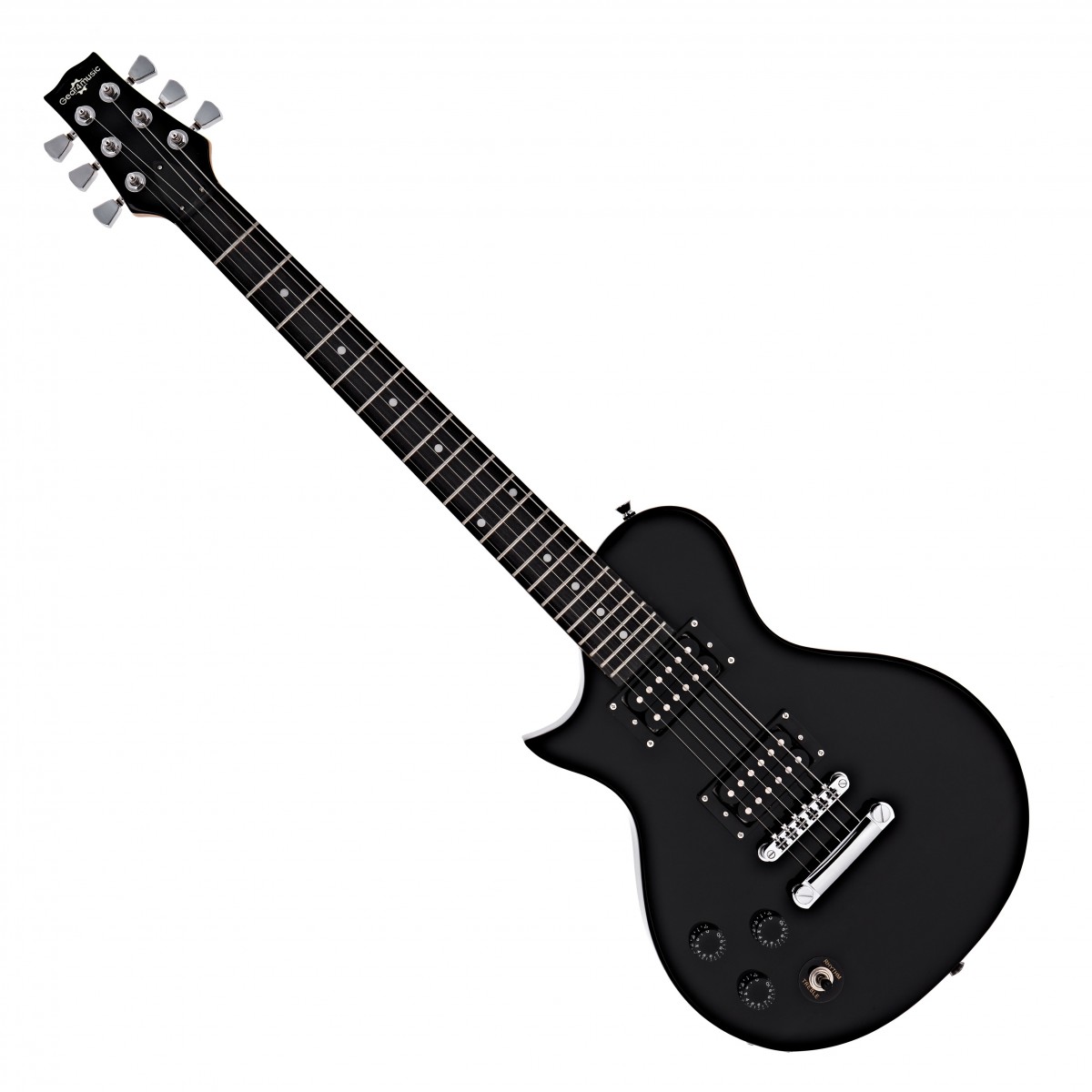 3/4 New Jersey Classic Left Handed Guitar Black