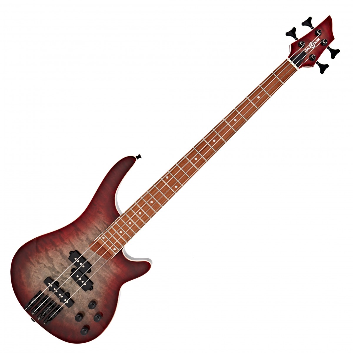 Chicago Select Bass Guitar Reverse Red Burst