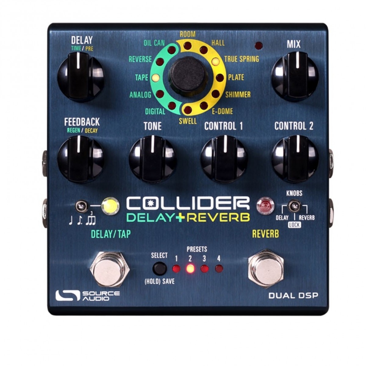 Source Audio Collider Delay Reverb Pedal