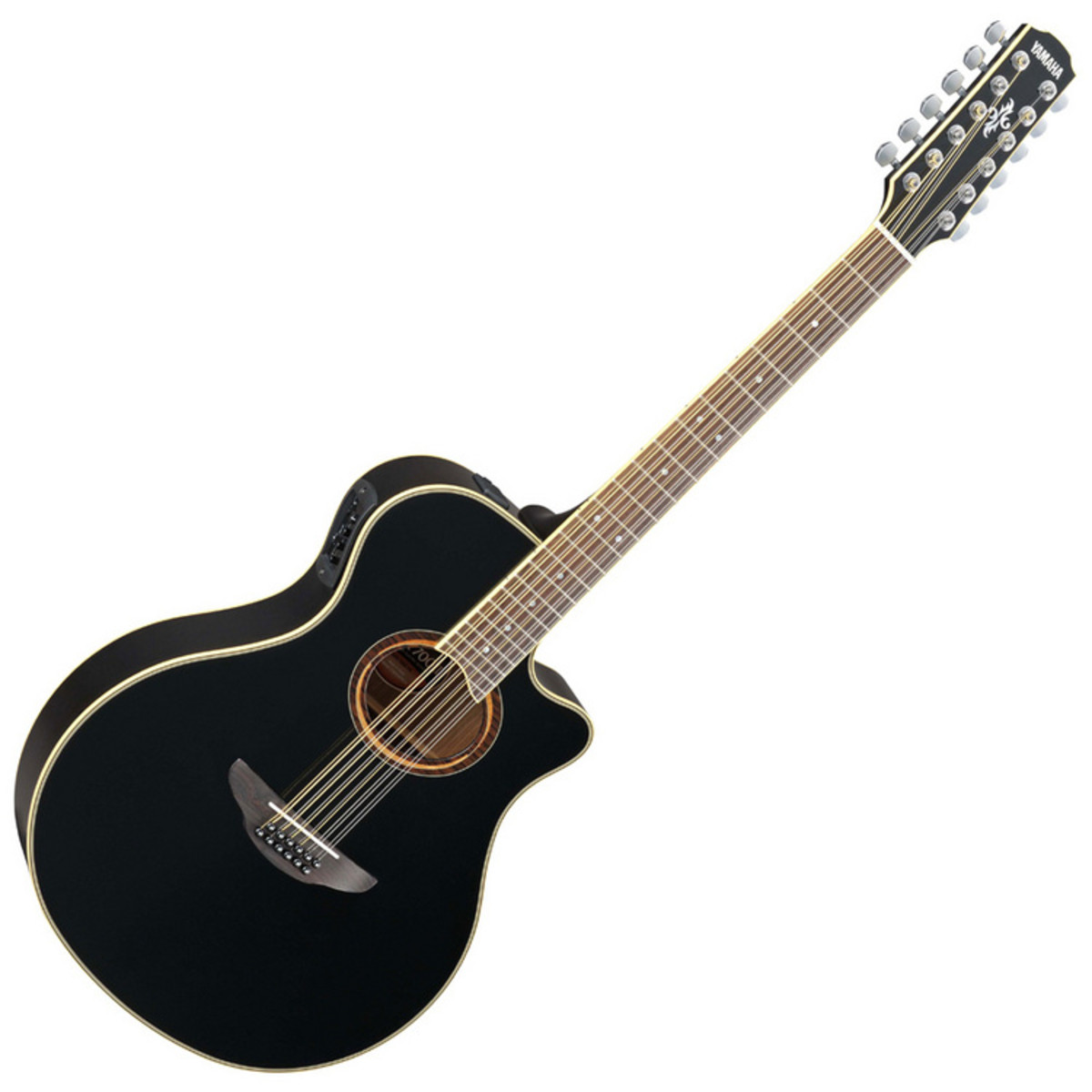 Yamaha APX700II 12 String Electro Acoustic Guitar Black