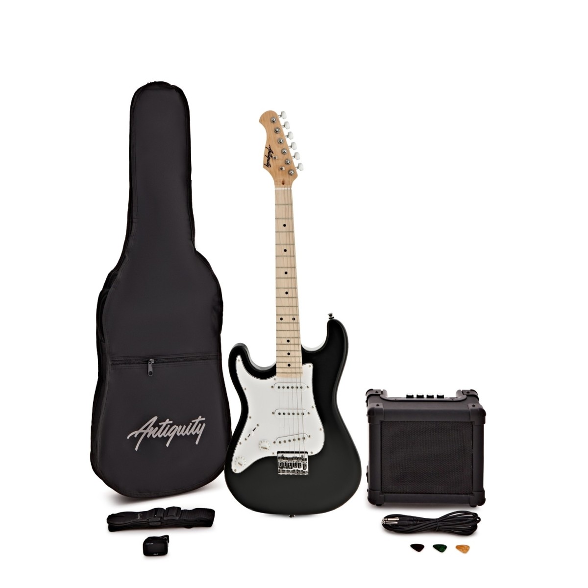 Antiquity Mini ST Left Handed Guitar Amp Pack Black