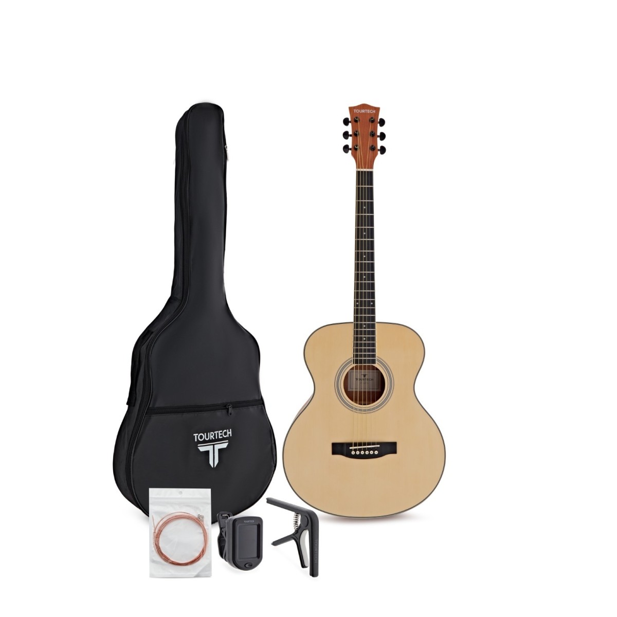 Tourtech Acoustic Guitar Beginner Pack (4/4)