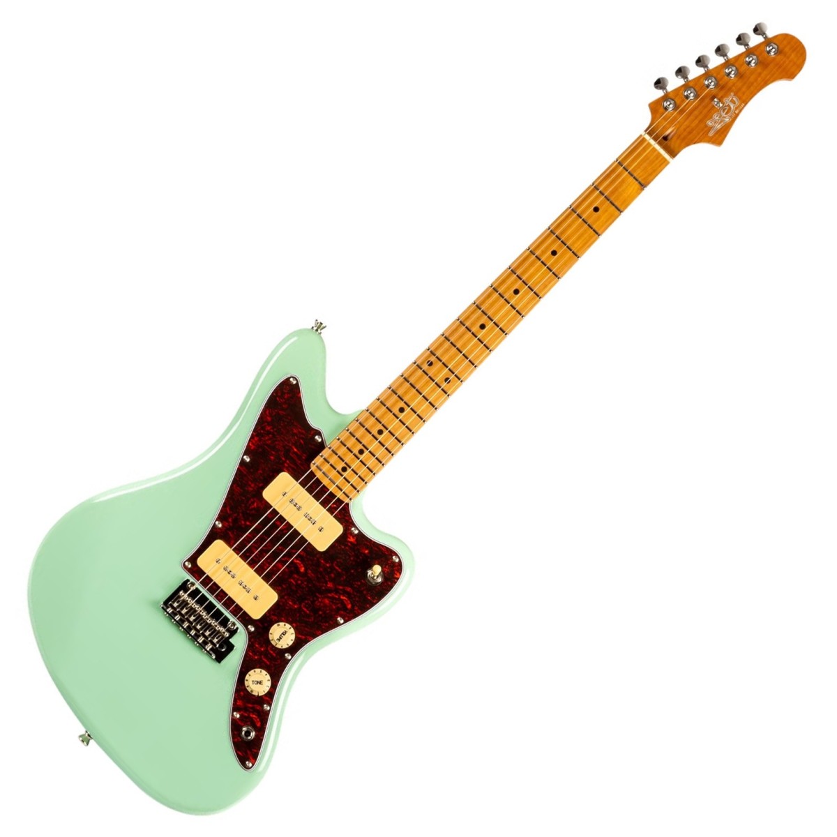 JET JJ-300 P90 Roasted Maple Sea Green