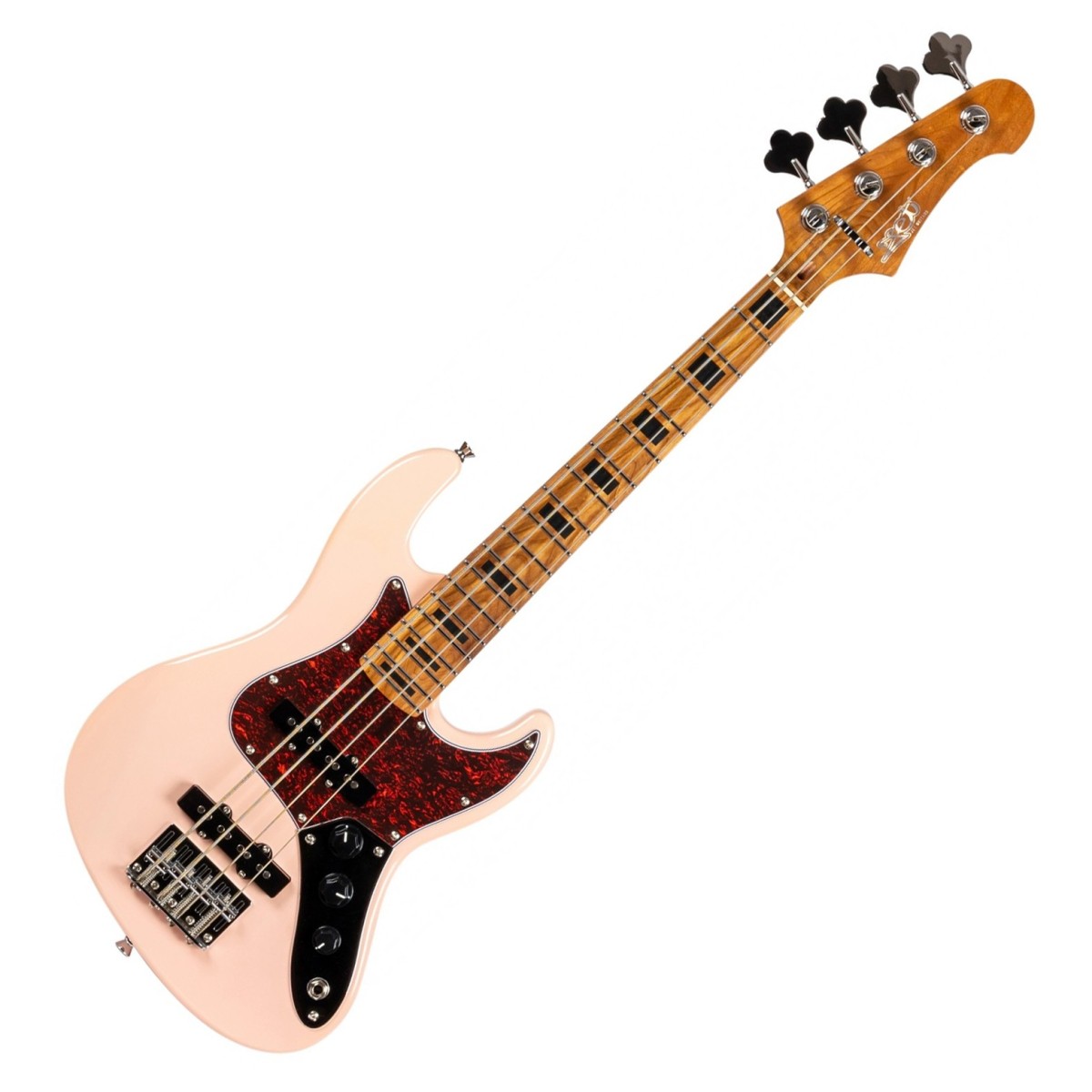 JET JB Travel Bass Guitar Pink