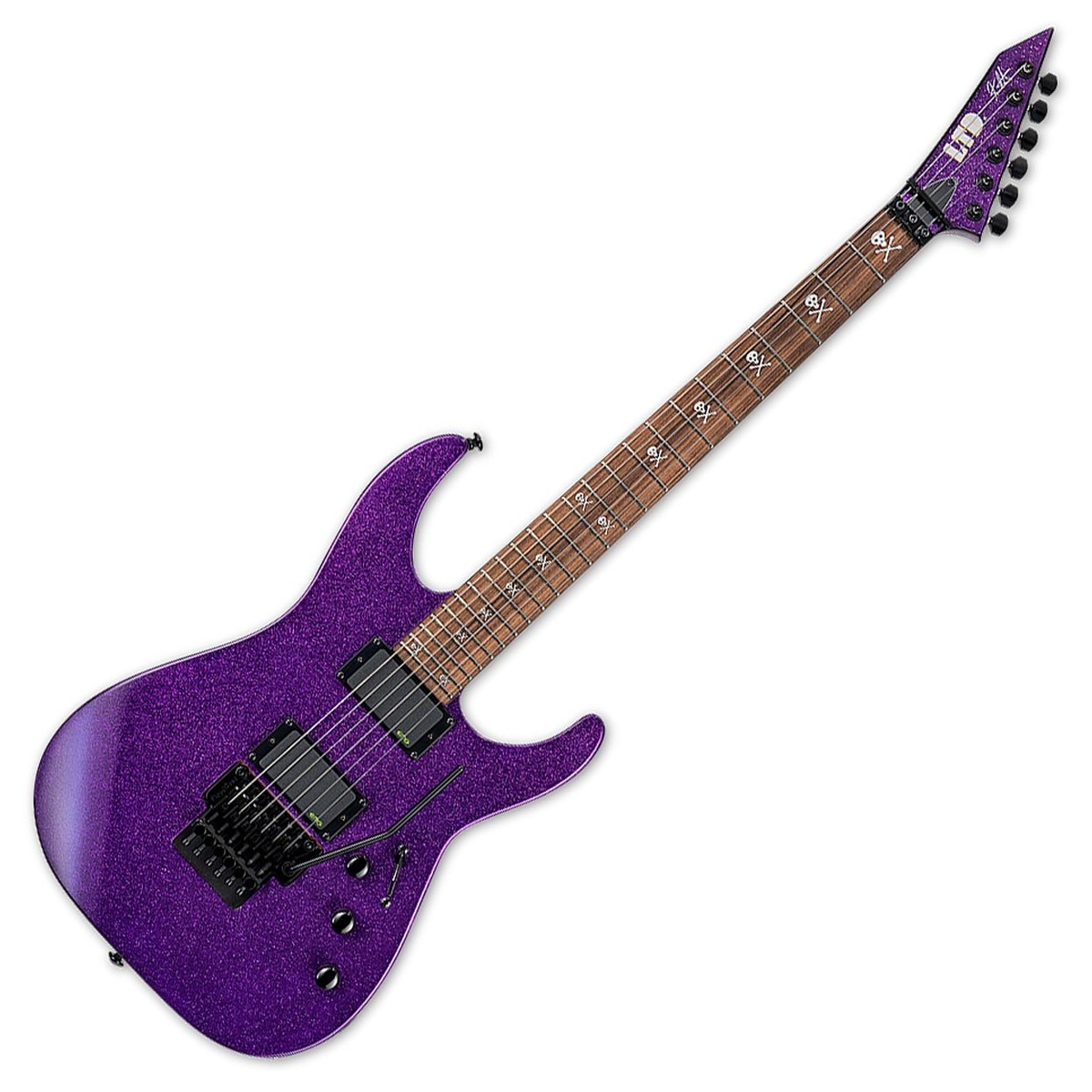 ESP LTD KH-602 Kirk Hammett Purple Sparkle