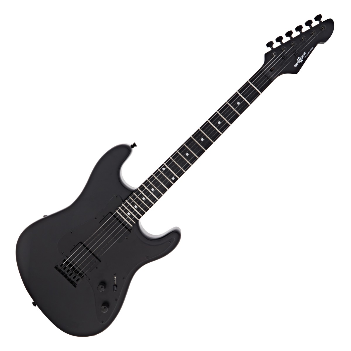 LA Select Modern Electric Guitar Blackout