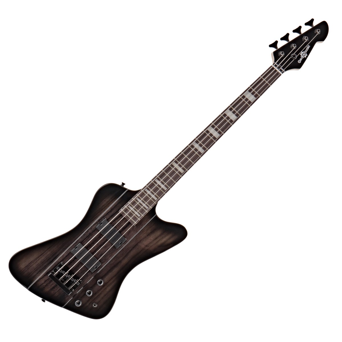 Harlem Z Bass Guitar Trans Black