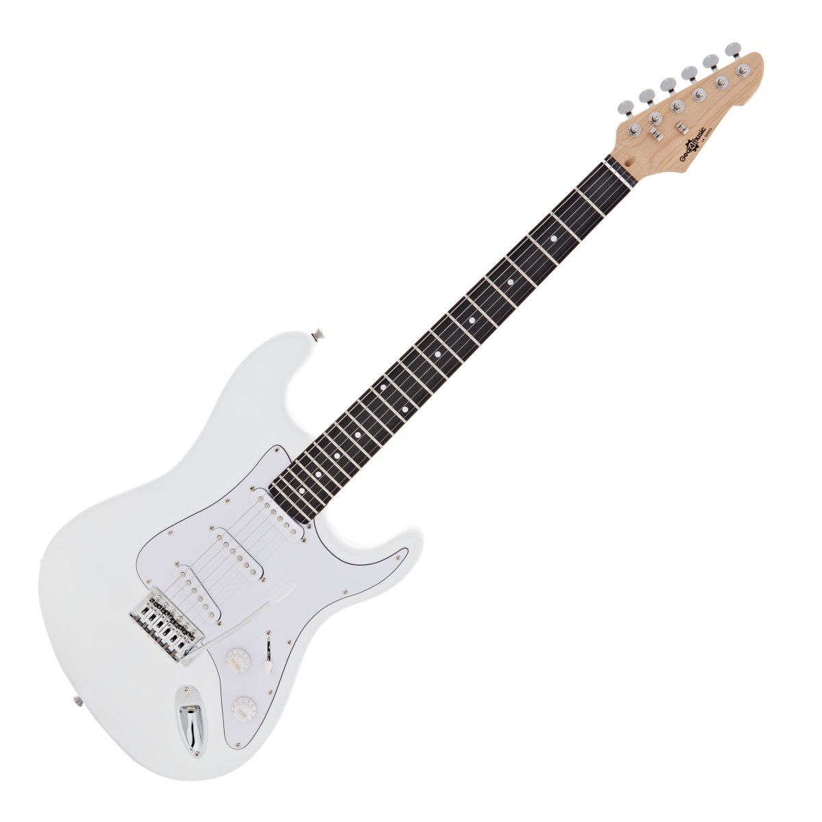 LA Electric Guitar White