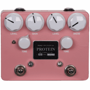 Browne Amplification The Protein V4 Dual Overdrive Pedal in Pink