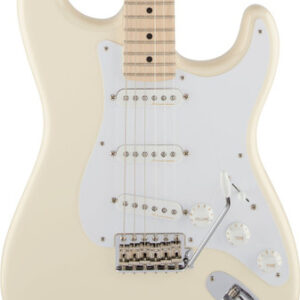 Fender Eric Clapton Signature Strat Electric Guitar in Olympic White