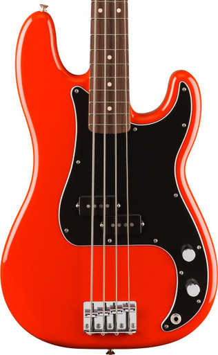 Fender Player II Precision Bass Guitar Rosewood Fingerboard Coral Red