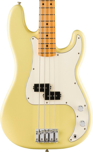 Fender Player II Precision Bass Guitar Maple Fingerboard Hialeah Yellow