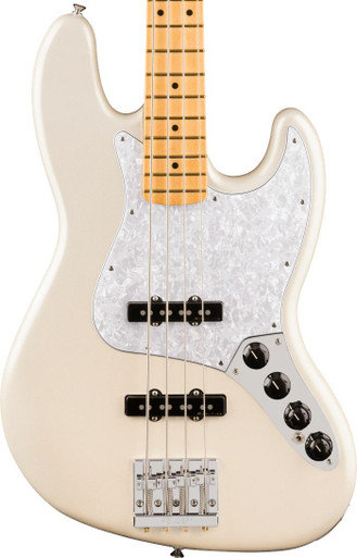 Fender Player II Modified Jazz Bass Guitar in Olympic Pearl