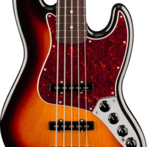 Fender Player II Modified Jazz Bass Guitar V in Three Tone Sunburst