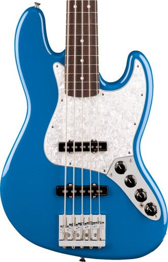 Fender Player II Modified Jazz Bass Guitar V in Electric Blue