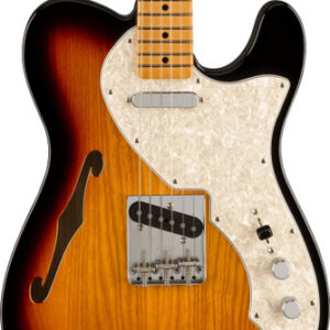 Fender Vintera II '60s Telecaster Thinline Electric Guitar in 3-Tone Sunburst