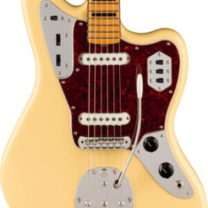 Fender Vintera II '70s Jaguar Electric Guitar in Vintage White