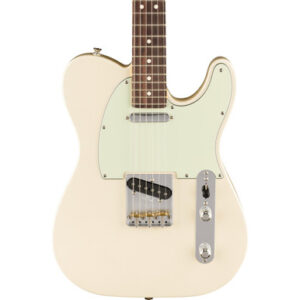 Fender Limited Edition American Professional Classic Telecaster Electric Guitar in Olympic Pearl