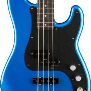 Fender American Ultra II Precision Bass Guitar in Noble Blue Ebony Fingerboard