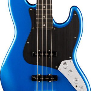 Fender American Ultra II Jazz Bass Guitar in Noble Blue Ebony Fingerboard