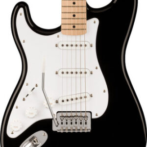 Squier Sonic Stratocaster Left Handed Electric Guitar in Black