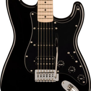 Squier Sonic Stratocaster HSS Electric Guitar in Black