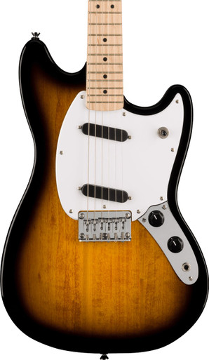 Squier Sonic Mustang Electric Guitar in 2-Colour Sunburst