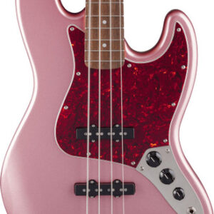 Squier FSR Limited Edition Classic Vibe 60s Jazz Bass Guitar in Burgundy Mist