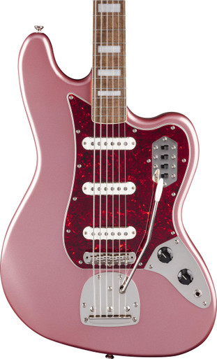 Squier FSR Limited Edition Classic Vibe Bass Guitar VI in Burgundy Mist