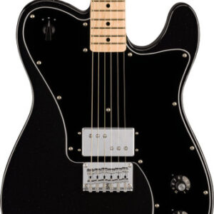 Squier Paranormal Esquire Deluxe Electric Guitar in Metallic Black